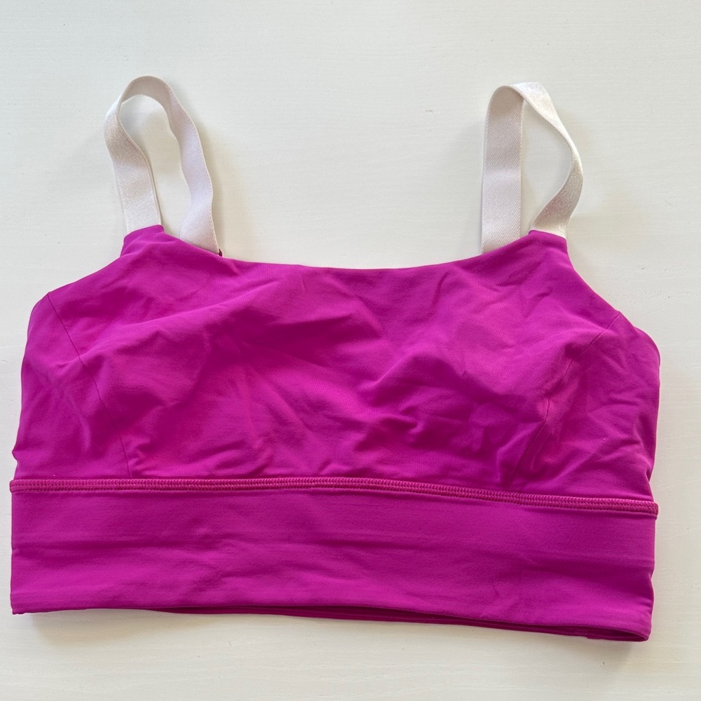 Pink Lululemon Sports Bra